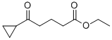 ETHYL 5-CYCLOPROPYL-5-OXOVALERATE Struktur