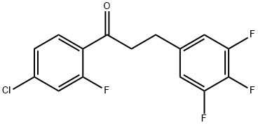 4'-CHLORO-2'-FLUORO-3-(3,4,5-TRIFLUOROPHENYL)PROPIOPHENONE price.