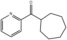 CYCLOHEPTYL 2-PYRIDYL KETONE Struktur