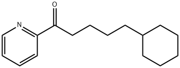 (4-CYCLOHEXYL)BUTYL 2-PYRIDYL KETONE Struktur