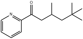 2,4,4-TRIMETHYLPENTYL 2-PYRIDYL KETONE Struktur