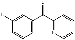 2-(3-FLUOROBENZOYL)PYRIDINE Struktur