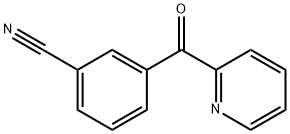 2-(3-CYANOBENZOYL)PYRIDINE Struktur