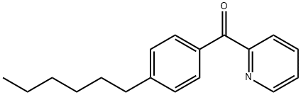 2-(4-HEXYLBENZOYL)PYRIDINE Struktur