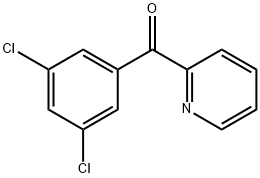 2-(3,5-DICHLOROBENZOYL)PYRIDINE Struktur