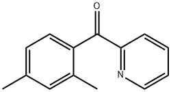 (2,4-dimethylphenyl)(pyridin-2-yl)methanone Struktur