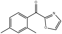 2-(2,4-DIMETHYLBENZOYL)OXAZOLE Struktur