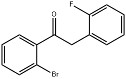 2'-BROMO-2-(2-FLUOROPHENYL)ACETOPHENONE Struktur