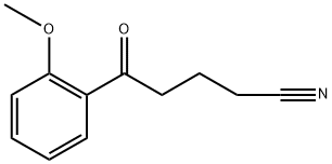 5-(2-METHOXYPHENYL)-5-OXOVALERONITRILE Struktur