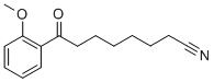 8-(2-METHOXYPHENYL)-8-OXOOCTANENITRILE Struktur