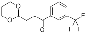 3-(1,3-DIOXAN-2-YL)-3'-TRIFLUOROMETHYLPROPIOPHENONE Struktur