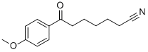 7-(4-METHOXYPHENYL)-7-OXOHEPTANENITRILE Struktur