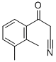 2,3-DIMETHYLBENZOYLACETONITRILE Structure