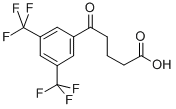 5-(3,5-DITRIFLUOROMETHYLPHENYL)-5-OXOVALERIC ACID Struktur