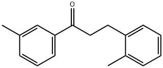 3'-METHYL-3-(2-METHYLPHENYL)PROPIOPHENONE Struktur