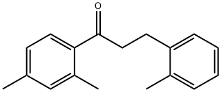 2',4'-DIMETHYL-3-(2-METHYLPHENYL)PROPIOPHENONE Struktur