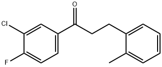 3'-CHLORO-4'-FLUORO-3-(2-METHYLPHENYL)PROPIOPHENONE price.