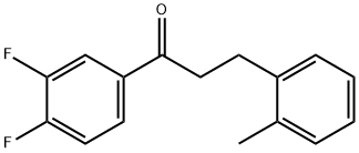 3',4'-DIFLUORO-3-(2-METHYLPHENYL)PROPIOPHENONE price.