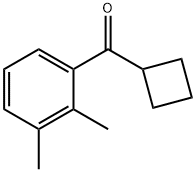 CYCLOBUTYL 2,3-DIMETHYLPHENYL KETONE Struktur