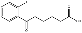 6-(2-IODOPHENYL)-6-OXOHEXANOIC ACID Struktur