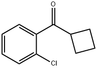 2-CHLOROPHENYL CYCLOBUTYL KETONE Struktur