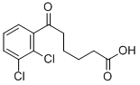 6-(2,3-DICHLOROPHENYL)-6-OXOHEXANOIC ACID Struktur