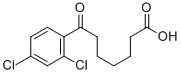 7-(2,4-DICHLOROPHENYL)-7-OXOHEPTANOIC ACID Struktur