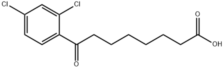 8-(2,4-DICHLOROPHENYL)-8-OXOOCTANOIC ACID Struktur