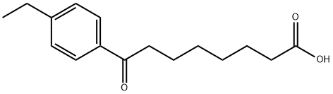 8-(4-ETHYLPHENYL)-8-OXOOCTANOIC ACID Struktur