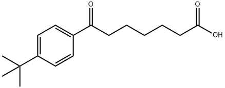 7-(4-T-BUTYLPHENYL)-7-OXOHEPTANOIC ACID Struktur