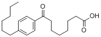 8-(4-HEXYLPHENYL)-8-OXOOCTANOIC ACID Struktur