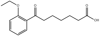 7-(2-ETHOXYPHENYL)-7-OXOHEPTANOIC ACID Struktur