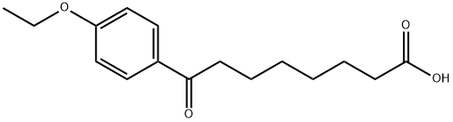 8-(4-ETHOXYPHENYL)-8-OXOOCTANOIC ACID Struktur