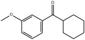 CYCLOHEXYL 3-METHOXYPHENYL KETONE Struktur