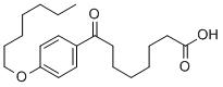 8-(4-HEPTYLOXYPHENYL)-8-OXOOCTANOIC ACID Struktur