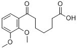 7-(2,3-DIMETHOXYPHENYL)-7-OXOHEPTANOIC ACID Struktur