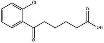 6-(2-CHLOROPHENYL)-6-OXOHEXANOIC ACID Struktur