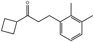 CYCLOBUTYL 2-(2,3-DIMETHYLPHENYL)ETHYL KETONE Struktur