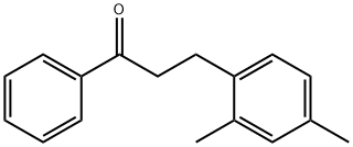 3-(2,4-DIMETHYLPHENYL)PROPIOPHENONE Struktur