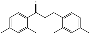 2',4'-DIMETHYL-3-(2,4-DIMETHYLPHENYL)PROPIOPHENONE Struktur