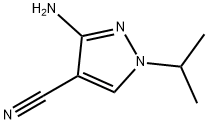 Pyrazole-4-carbonitrile, 3-amino-1-isopropyl- (7CI)