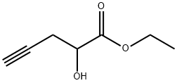 2-HYDROXY-PENT-4-YNOIC ACID ETHYL ESTER Struktur