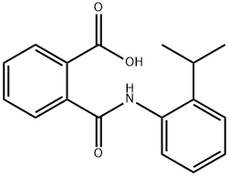 2-[(2-ISOPROPYLANILINO)CARBONYL]-BENZOIC ACID Struktur