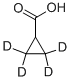 CYCLOPROPANE-2,2,3,3-D4-CARBOXYLIC ACID Struktur