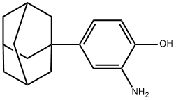 4-(1-adamantyl)-2-aminophenol Struktur