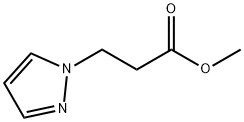 methyl 3-(1H-pyrazol-1-yl)propanoate Struktur