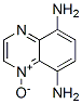 5,8-Quinoxalinediamine,  1-oxide Struktur