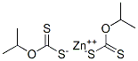 propan-2-yloxymethanedithioate: zinc(+2) cation Struktur