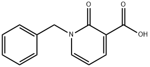 1-BENZYL-2-OXO-1,2-DIHYDRO-3-PYRIDINECARBOXYLIC ACID Struktur