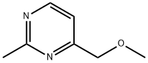 Pyrimidine, 4-(methoxymethyl)-2-methyl- (9CI) Struktur